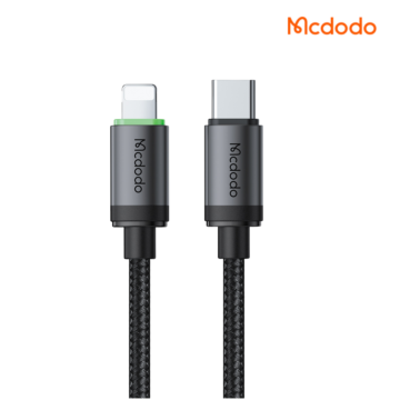 MCDODO CA4820 36W USB-C to Lightning Cable with LED charging indicator and aluminum alloy shell