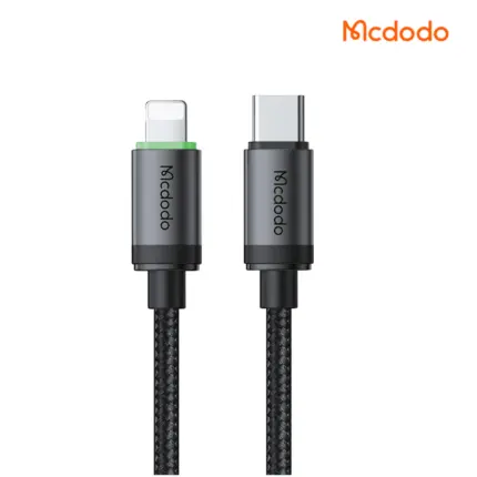 MCDODO CA4820 36W USB-C to Lightning Cable with LED charging indicator and aluminum alloy shell