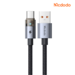 MCDODO CA689 USB to USB-C Transparent Cable with Charging Light 1.2M