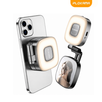Plokama ML-50 LED Fill Light for selfies, vlogging, live streaming and mobile photography