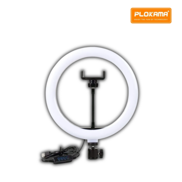 Plokama PK-360 Soft Ring Light with soft LED lighting and 360-degree adjustable design