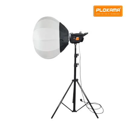 Plokama PK-400S Video Light Kit A with adjustable 2700K–6500K LED lighting and remote control
