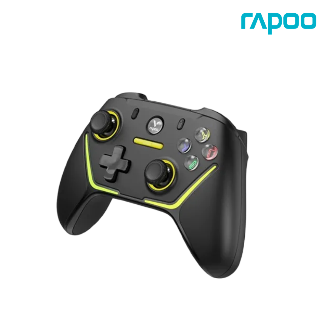 RAPOO V610M MULTI-MODE VIBRATION GAMEPAD with Bluetooth, 2.4GHz wireless and dual vibration motors