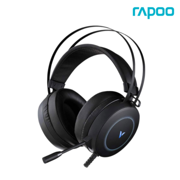 RAPOO VH160 VIRTUAL GAMING HEADSET with 7.1 surround sound, 50mm drivers and RGB lighting
