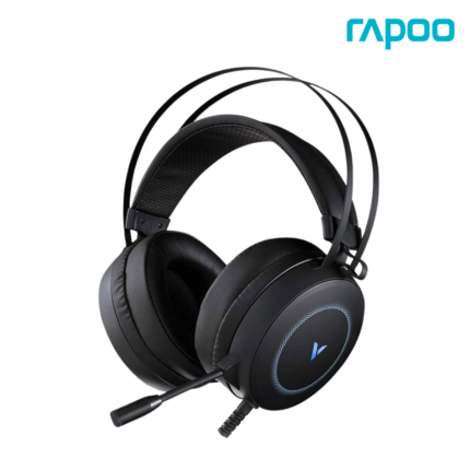 RAPOO VH160 VIRTUAL GAMING HEADSET with 7.1 surround sound, 50mm drivers and RGB lighting