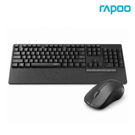 RAPOO X1960 WIRELESS COMBO KEYBOARD with 2.4GHz wireless connection and 1000 DPI optical mouse