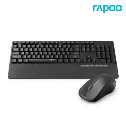 RAPOO X1960 WIRELESS COMBO KEYBOARD with 2.4GHz wireless connection and 1000 DPI optical mouse