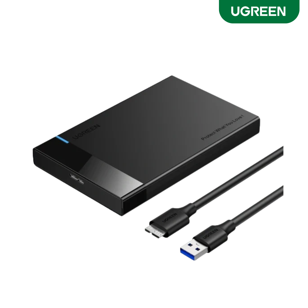 UGREEN 2.5 Inch SATA Hard Drive Enclosure US221 for HDD and SSD