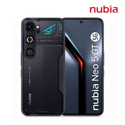 ZTE nubia Neo 5 GT with 144Hz AMOLED display, Dimensity 7400, cooling fan and RGB lighting