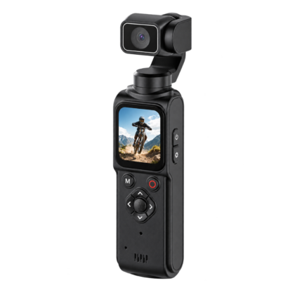 Handheld Camera 4K Ultra HD Camera with 330 degree face tracking, autofocus and touchscreen