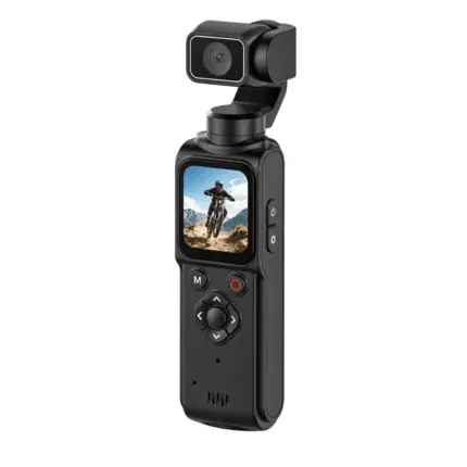Handheld Camera 4K Ultra HD Camera with 330 degree face tracking, autofocus and touchscreen