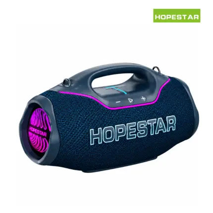 HOPESTAR A78 Karaoke Speaker with 240W output, 24000mAh battery and wireless microphone