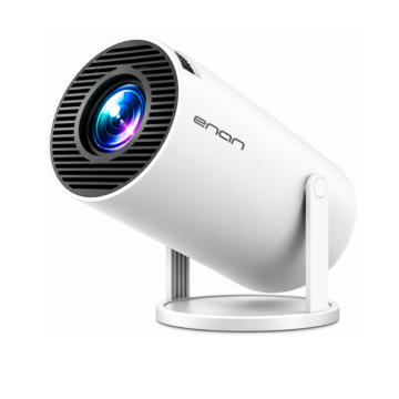 HY300 PRO Projector with Android 11, Wi-Fi 6, 720P resolution and 180 degree rotation