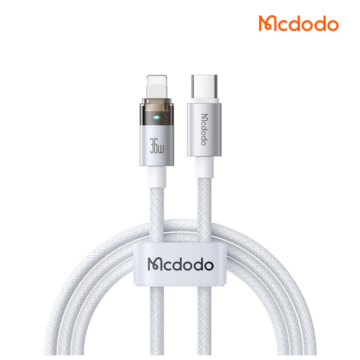 MCDODO CA-6942 C to Lightning Cable with 36W fast charging, LED light, and 480Mbps data transfer