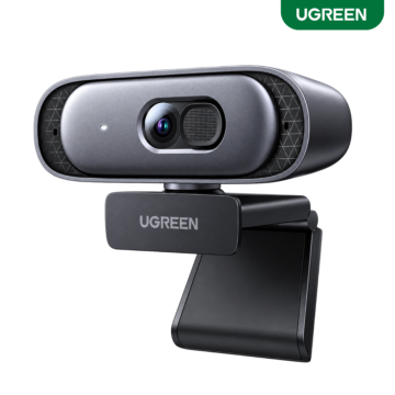UGREEN 2K 30FPS USB HD Web Camera CM778 with dual noise-canceling microphones and 85-degree wide-angle lens