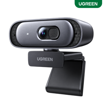 UGREEN 2K 30FPS USB HD Web Camera CM778 with dual noise-canceling microphones and 85-degree wide-angle lens
