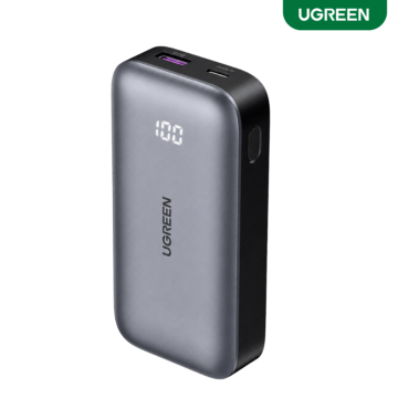 UGREEN 30W 10000mAh Nexode Power Bank PB502 with PD fast charging and compact design