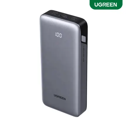 UGREEN 30W 20000mAh Power Bank PB532 with PD PPS fast charging and smart LED displa
