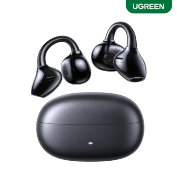 UGREEN ClipBuds Pro Hybrid ANC Earbuds WS218 with Spatial Audio, Bluetooth 6.0 and open-ear clip design