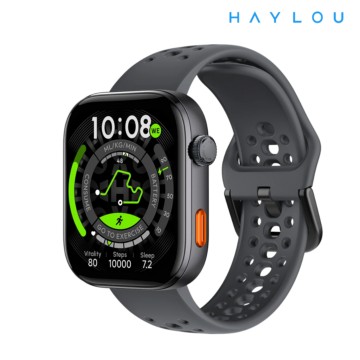 HAYLOU Watch Hyper with Dual-Band GPS, offline maps and 1.97-inch AMOLED display