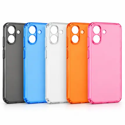 Samsung A08 Backcovers with Soft-Touch Silicone, Slim Design, Lightweight Construction and Comfortable Grip